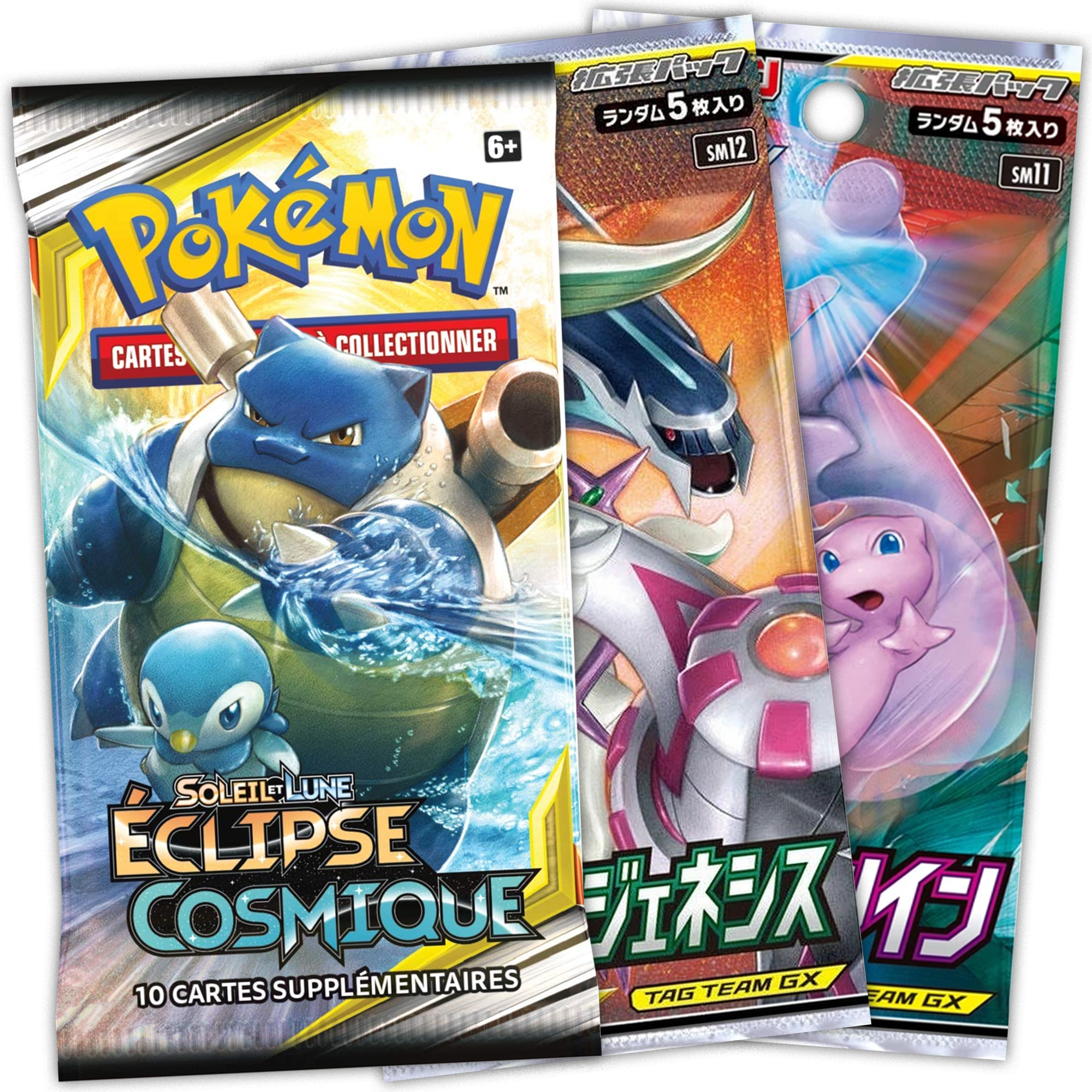 3 x Boosters Eclipse Cosmique Vs Alter Genesis / Miracle Twin [FR] [JAP]