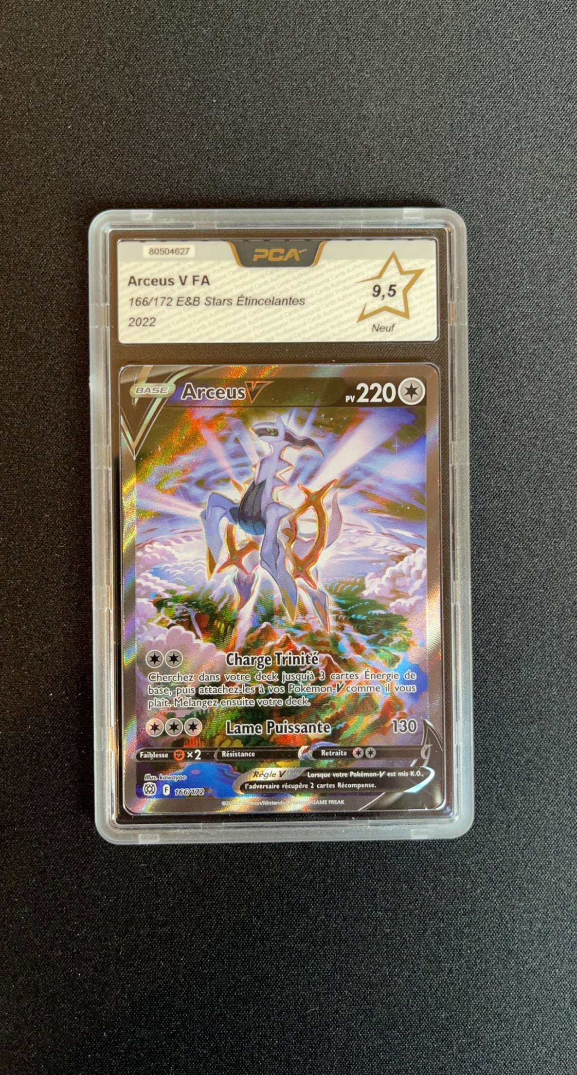 [GRADE] [PCA 9,5] 166/172 Arceus V