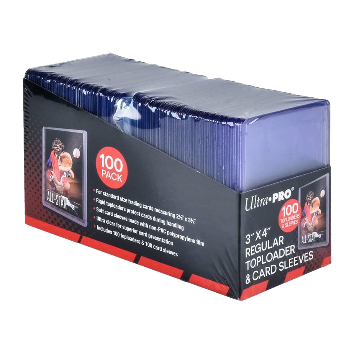 100 TopLoader Premium Ultra Pro Standard